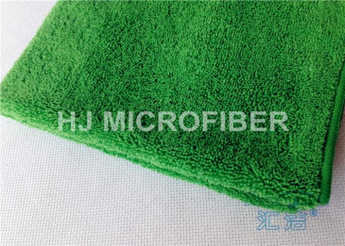 Pano reusável de Microfiber do luxuoso do OEM para limpar a pilha dupla, 45 x 45cm