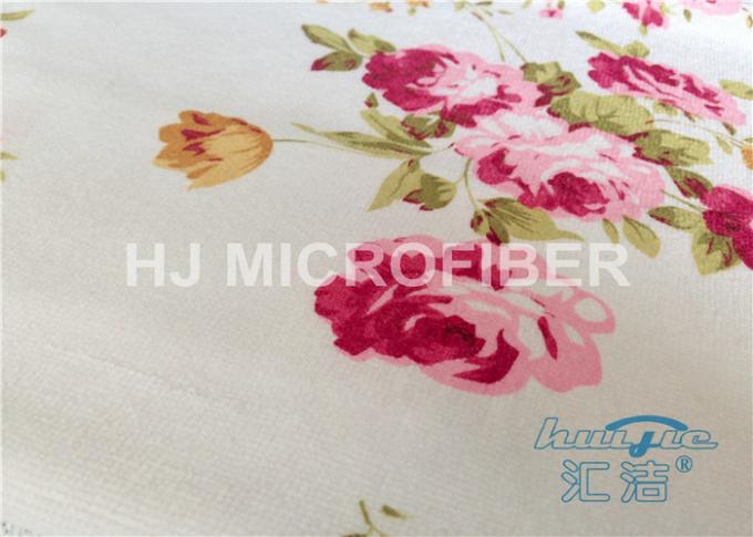 30 x pano de limpeza impresso 30cm de Microfiber com flor, poliamida de 20%
