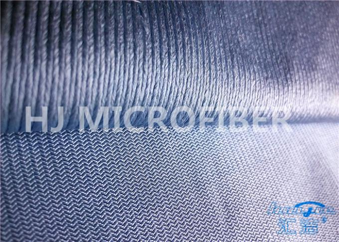 A planície tingiu a tela verde & azul de Microfiber para o pano de vidro 60" a largura 280GSM