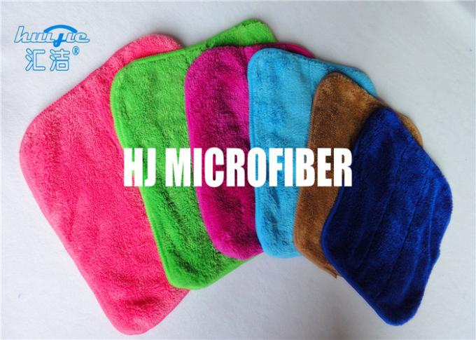 Pano de lustro de Microfiber do banho quadrado de toalhas de limpeza de 310gsm Microfiber