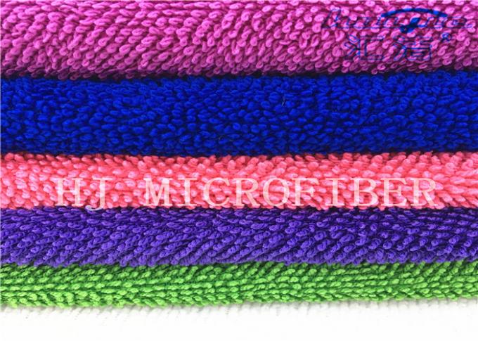 Tela absorvente da torção de Microfiber de pano de limpeza de Microfiber usada no espanador ou na toalha