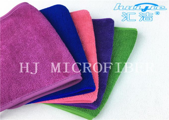 Tela absorvente da torção de Microfiber de pano de limpeza de Microfiber usada no espanador ou na toalha
