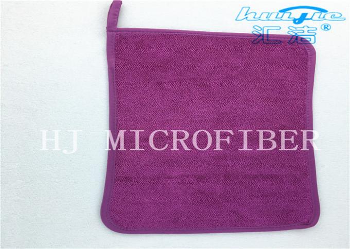 Tela absorvente da torção de Microfiber de pano de limpeza de Microfiber usada no espanador ou na toalha