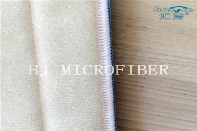 A listra vermelha e azul Microfiber tingido fio torceu almofadas da substituição do espanador das cabeças do espanador da tela para a limpeza home