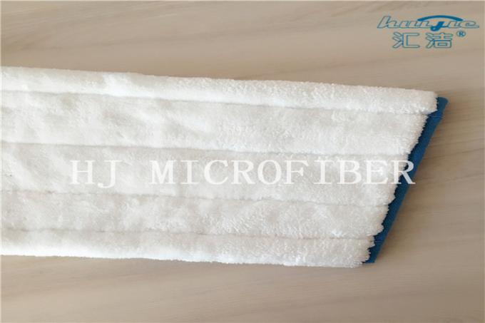 Almofadas feitas malha da substituição do espanador das cabeças do espanador da tela de Microfiber da cor máquina branca para a limpeza home