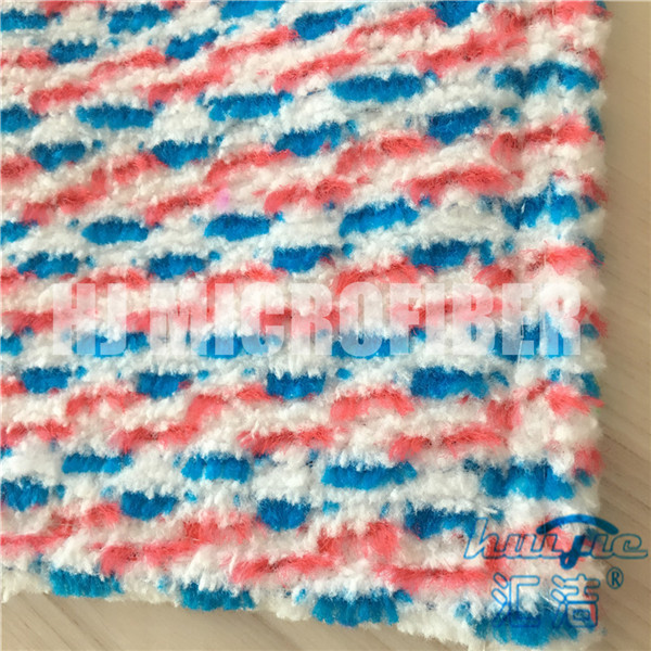 O espanador molhado de Microfiber acolchoa almofadas molhadas do espanador da substituição quadrada do jacquard com bolso