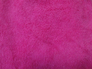 Toalha de limpeza colorida vermelha do agregado familiar de Microfiber de matéria têxtil de Terry Cloth 50*60 da urdidura