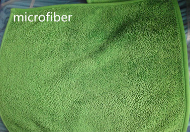 O verde do espanador de poeira de 30*40 Cm 450gsm Microfiber torceu o espanador de poeira super do assoalho da absorção de água