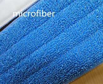 O espanador molhado de Microfiber dirige 13 * almofada de nylon absorvente torcida 49cm do espanador do auto-adhensive 480gsm