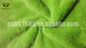Pano verde de toalha da protecção do luxuoso/altamente de varredura de Microfiber da absorção para o vidro de Windows