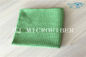 Toalha de pano de limpeza da tela da grade do abacaxi de Microfiber Merbau da cor verde multifuncional