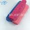 Toalha coral do velo de toalha material colorida da tela da poliamida do poliéster 20% de Microfiber 80% para a limpeza home