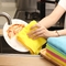 Absorvente super macio de toalhas de prato de Microfiber e panos de limpeza sem fiapos da cozinha