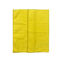 Poliamida conduzida 40x40 amarela de limpeza feita malha urdidura do poliéster da tela de Microfiber