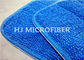 O espanador comercial do assoalho de Microfiber do poliéster azul de 80% acolchoa com