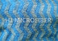 Tela de pilha torcida de Microfiber jacquard ondulado/tela do espanador, contagem do fio 150D/144F