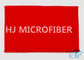 Esteira Eco-Amigável macia vermelha de Microfiber altamente absorvente com espuma interior