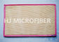 Esteira de porta pequena de Microfiber do poliéster de Pink100% para revestimento protetor antiderrapante exterior/interno