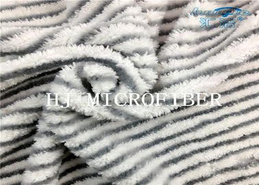 A tela coral do velo da tela de Microfiber com o reenchimento duro cinzento da tela do fio para espanadores personalizou a densidade