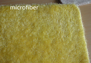 Do banheiro bonito amarelo do velo do espanador de poeira de 40 * de 60 Cm esteira de borracha antiderrapagem Microfiber