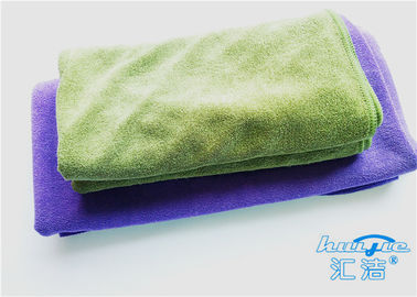 Roxo grande toalhas de banho resilientes De trama-Feitas malha de Microfiber para o uso home