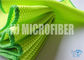 Espanadores direto do poliéster de Microfiber 80% da fábrica do verde azeitona e da poliamida de 20% com o bom GV da permeabilidade do ar