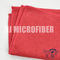 O poliéster do quadrado vermelho 80% de Microfiber e o agregado familiar conduzido poliamida de 20% fizeram malha a toalha grande da pérola