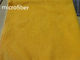 Toalha de limpeza grande do poliéster da pérola 40*40 do amarelo da tela de Microfiber