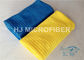 Redemoinho livre de pano de limpeza do risco amarelo micro livre/que seca toalhas de Microfiber