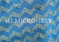 Tela de Microfiber da pilha da torção do estilo do Weave do jacquard para almofadas do espanador, panos de Microfiber