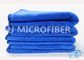 Pano de limpeza profissional do carro da janela dos azuis marinhos/toalha de secagem de Microfiber para carros
