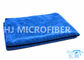 Pano de limpeza profissional do carro da janela dos azuis marinhos/toalha de secagem de Microfiber para carros