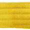As curvaturas do metal da pilha da torção grampeiam a almofada lisa do reenchimento do espanador 18 polegadas amarela